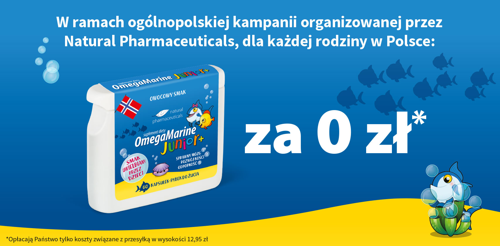 W ramach kampanii organizowanej przez Natural Pharmaceuticals, dla każdej rodziny w Polsce: